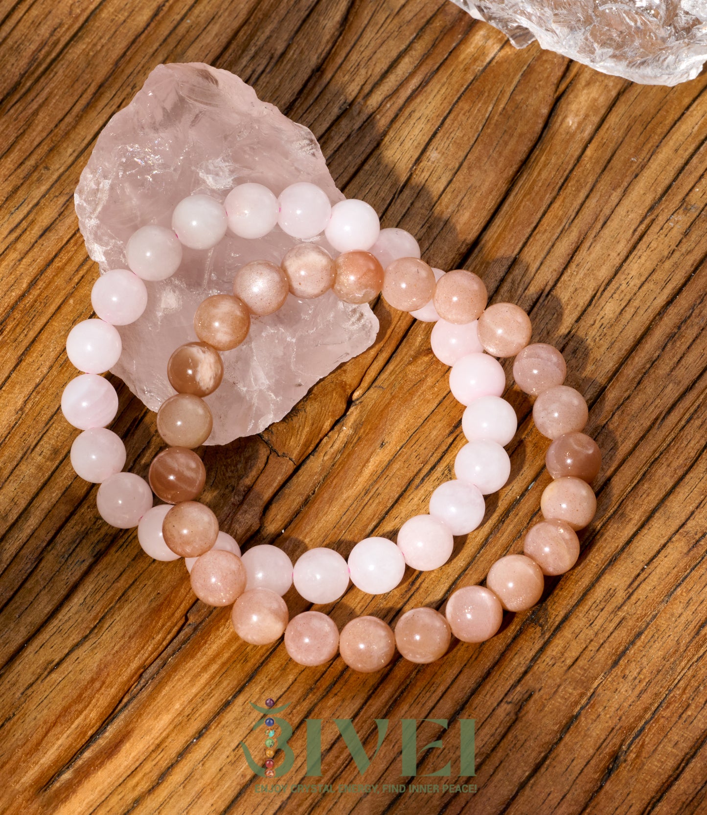 Natural Healing Crystal Bead Bracelet