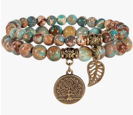 Self Evolution Sea Sediment Beaded Bracelet