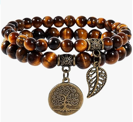 Protective Tiger Eye Crystal Energy Bracelet