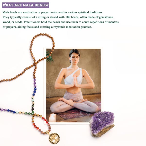 wooden beads mala