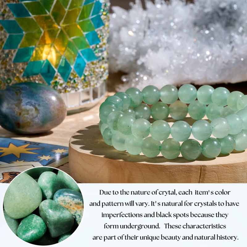 Natural Healing Crystal Bead Bracelet
