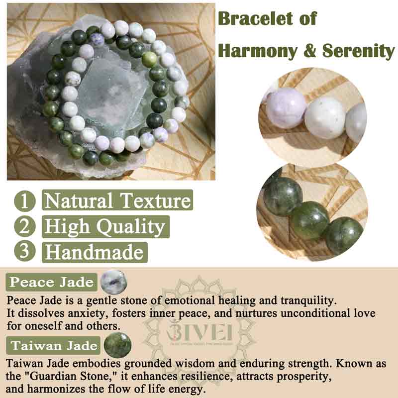 Natural Healing Crystal Bead Bracelet