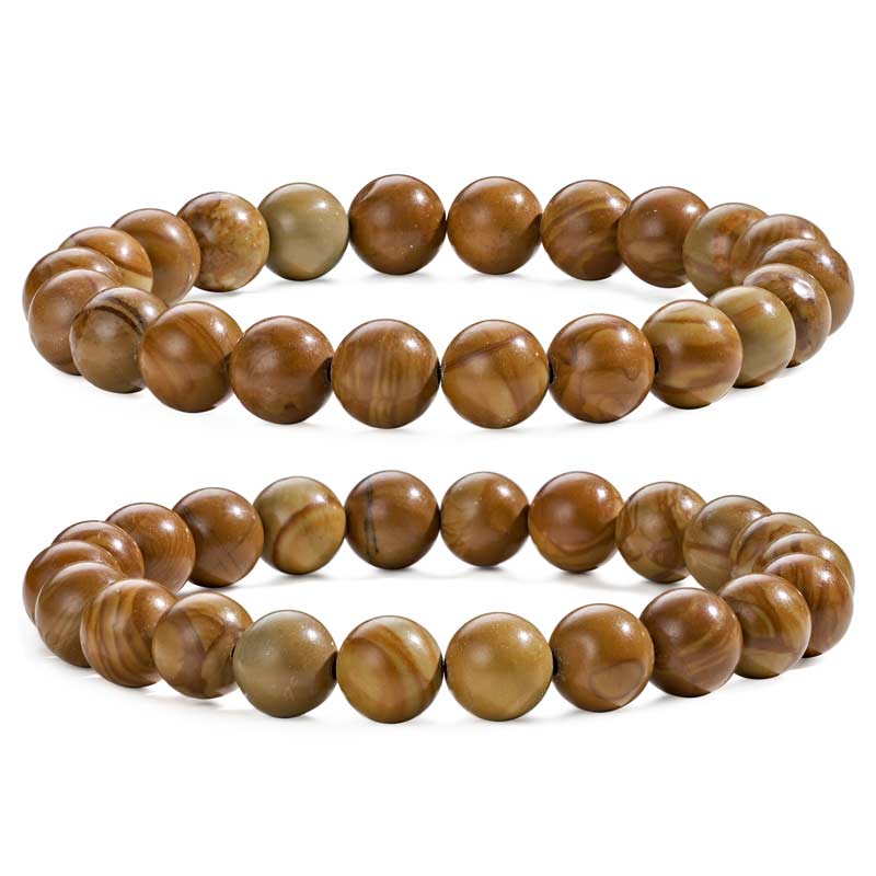 Natural Healing Crystal Bead Bracelet