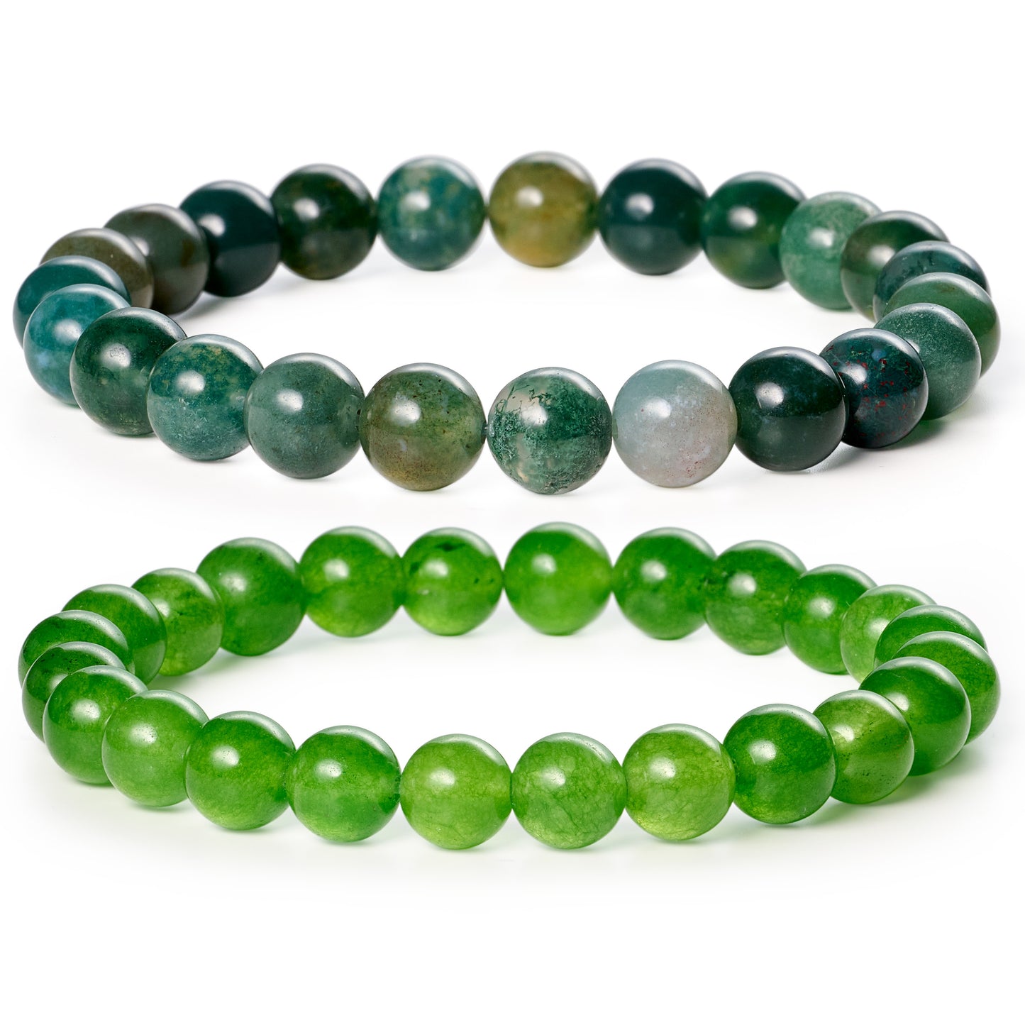 Natural Healing Crystal Bead Bracelet
