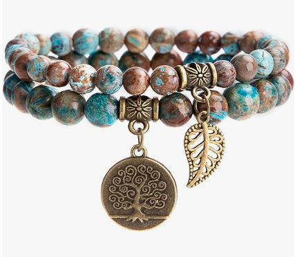 Serenity Whisper Blue Lace Agate Bracelet