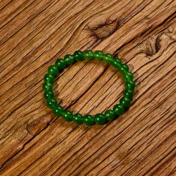 green jade crystal bracelet