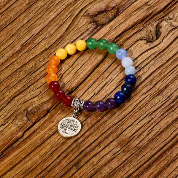 chakra bead bracelet