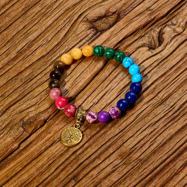Harmony Spectrum Chakra Crystal Bracelet
