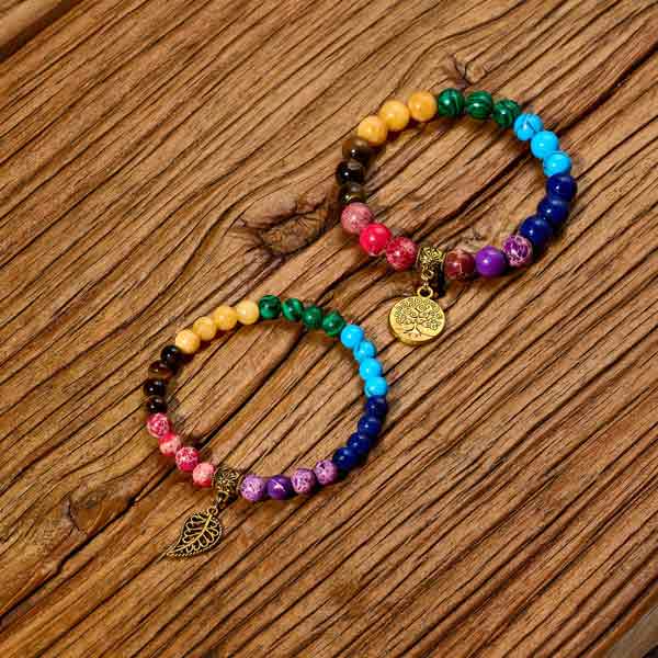 Harmony Spectrum Chakra Crystal Bracelet