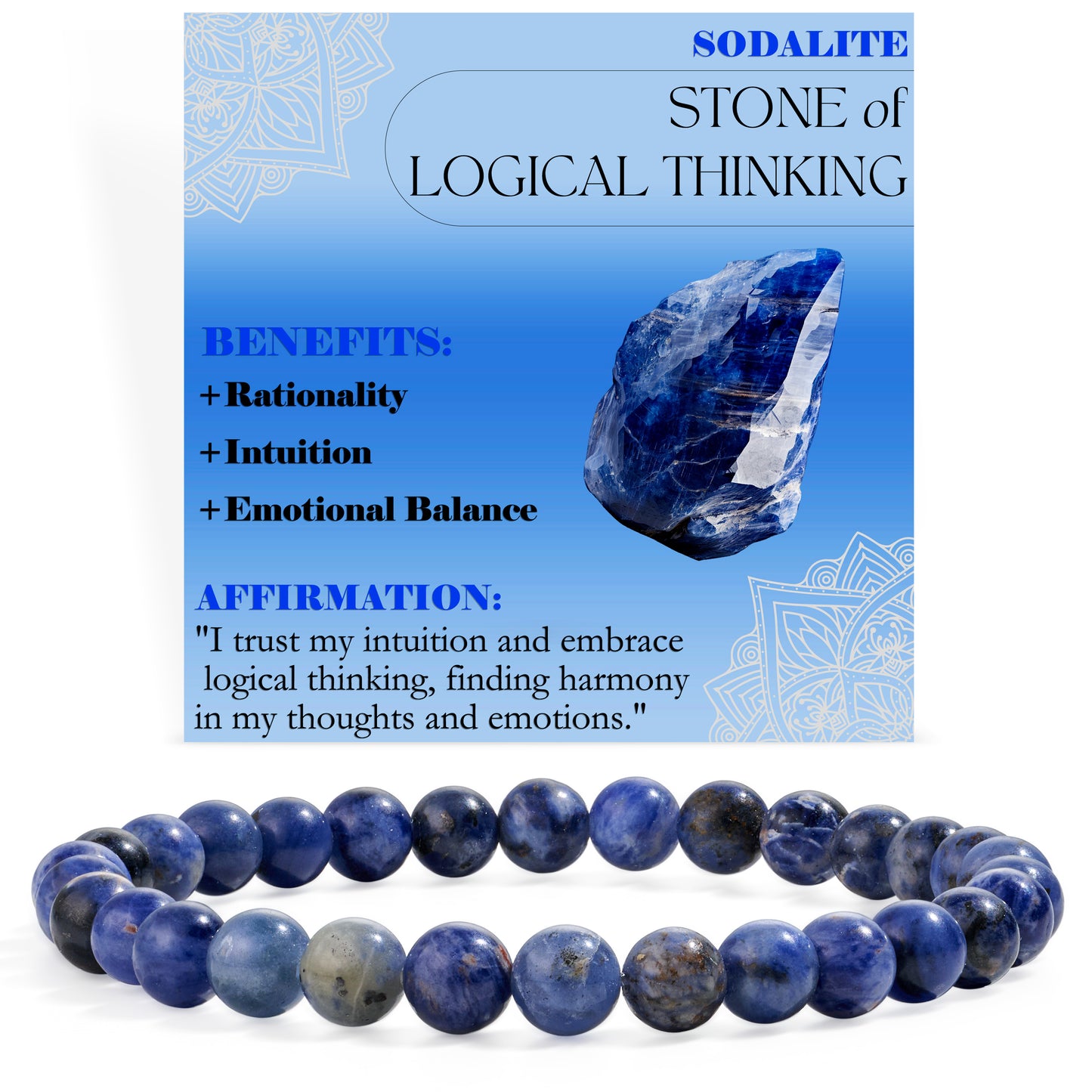 6mm Semi Precious Natural Stone Bracelets