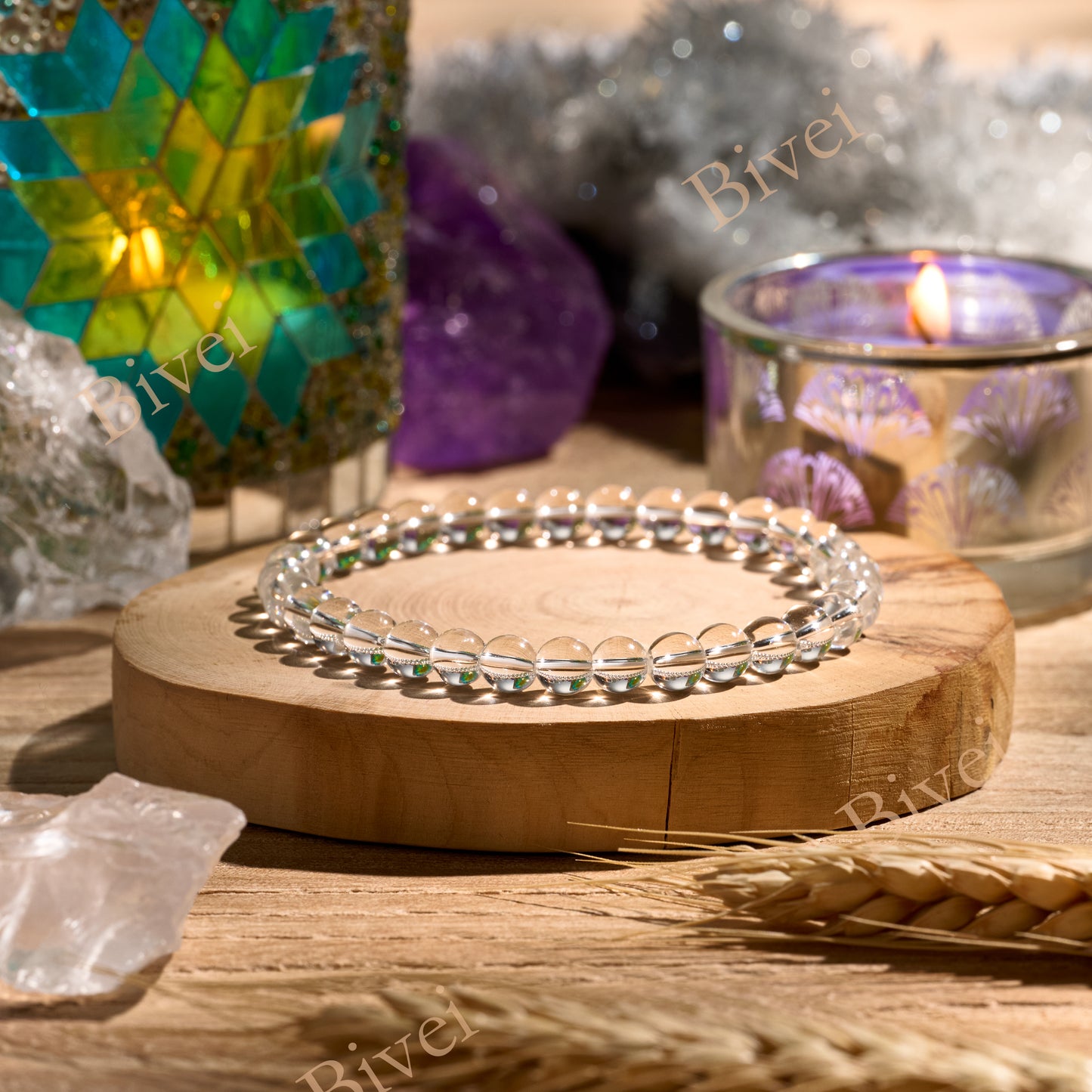 6mm Semi Precious Natural Stone Bracelets