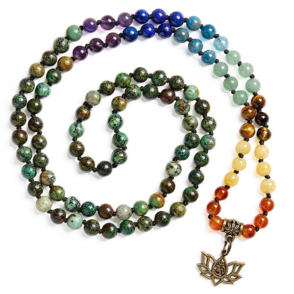 Yoga Meditation Mala Beads Necklace