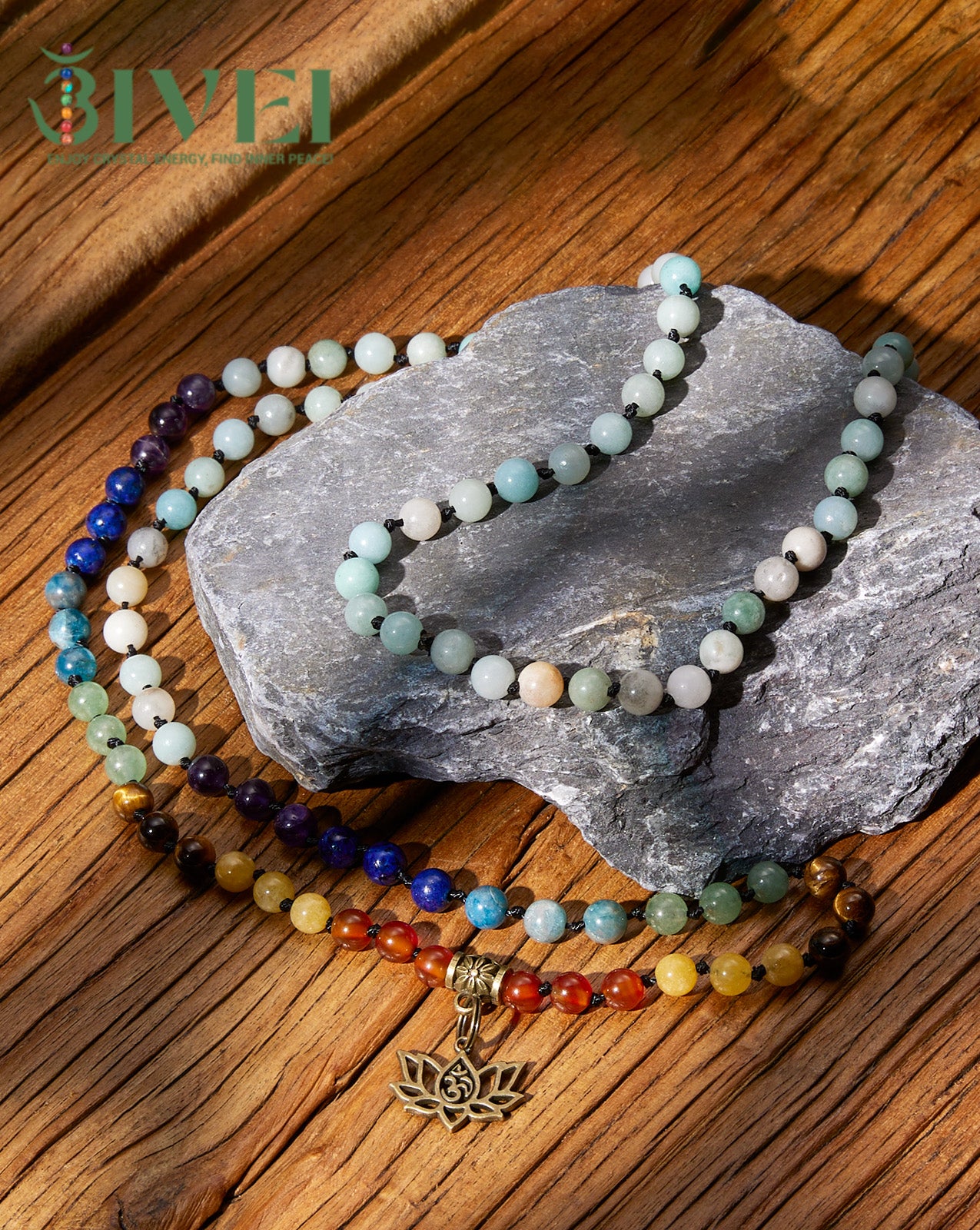 108 Mala Beads Meditation Bracelet