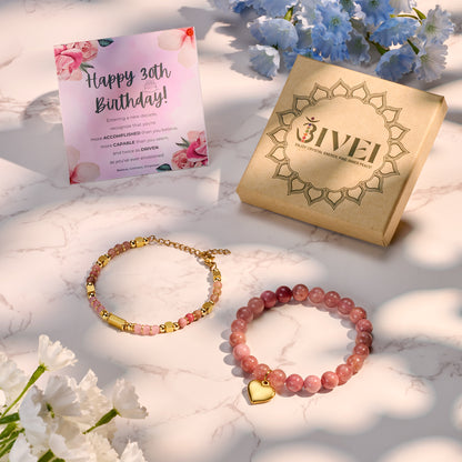 16/18/21/30/40 Birthday Bracelet Gifts for Girls & Women