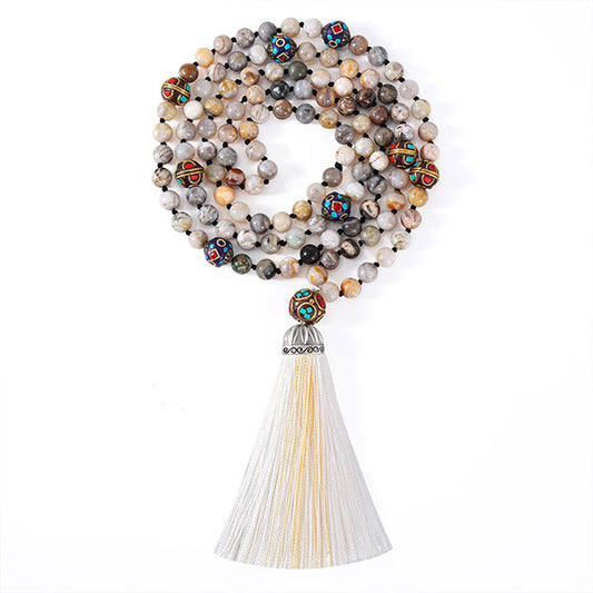 Hand Knotted Mala Meditation Beads