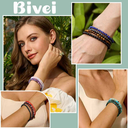 4mm Beaded Yoga Protection Bracelets for Women