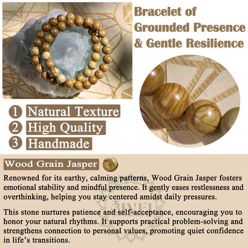 Natural Healing Crystal Bead Bracelet