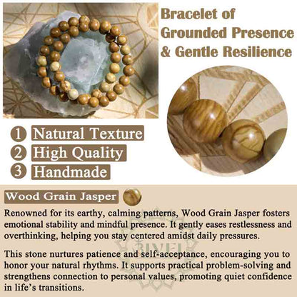 Natural Healing Crystal Bead Bracelet