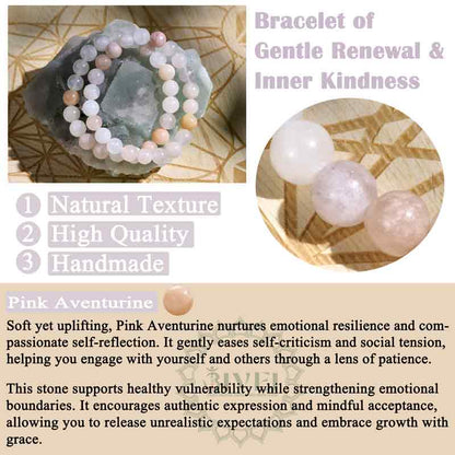 Natural Healing Crystal Bead Bracelet