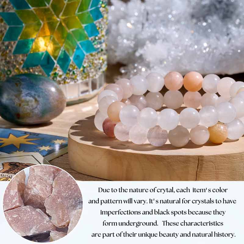 Natural Healing Crystal Bead Bracelet