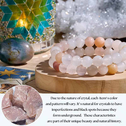 Natural Healing Crystal Bead Bracelet