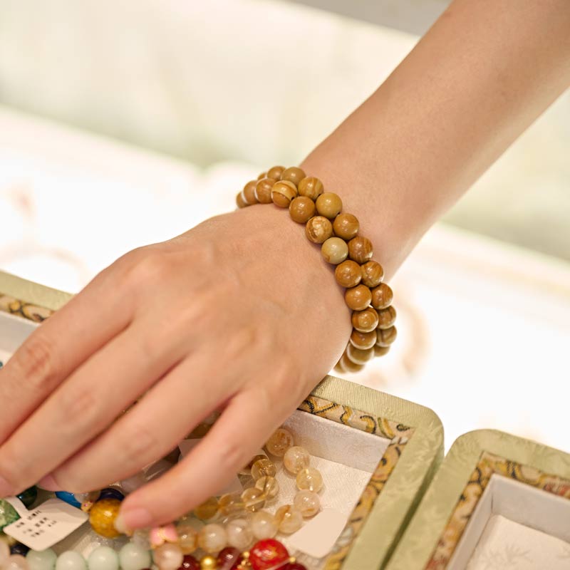 Natural Healing Crystal Bead Bracelet