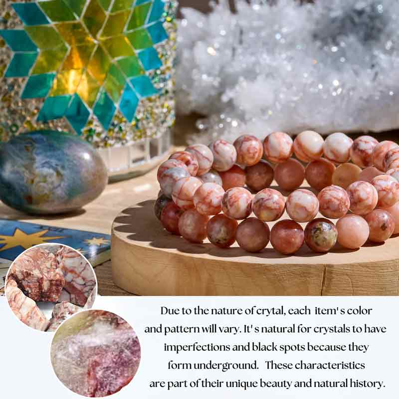 Natural Healing Crystal Bead Bracelet