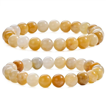 Natural Healing Crystal Bead Bracelet