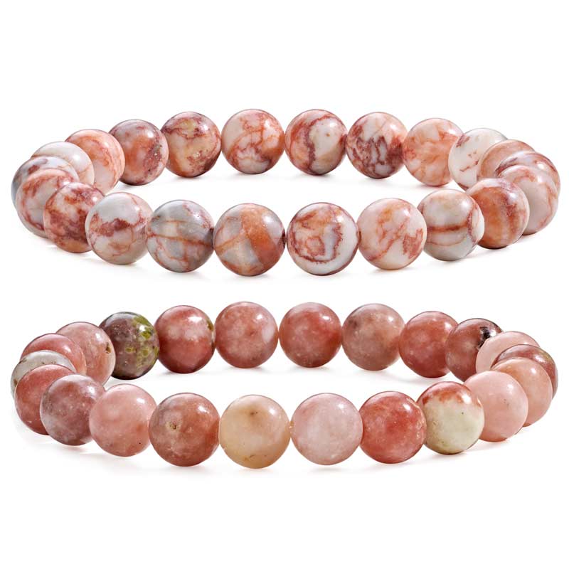 Natural Healing Crystal Bead Bracelet