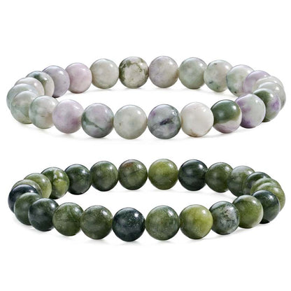 Natural Healing Crystal Bead Bracelet