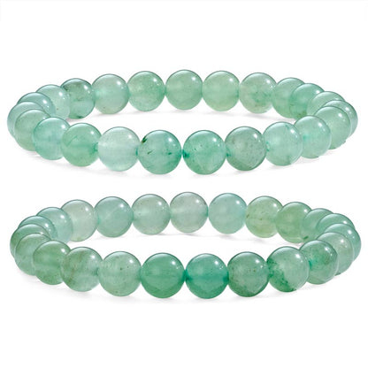 Natural Healing Crystal Bead Bracelet