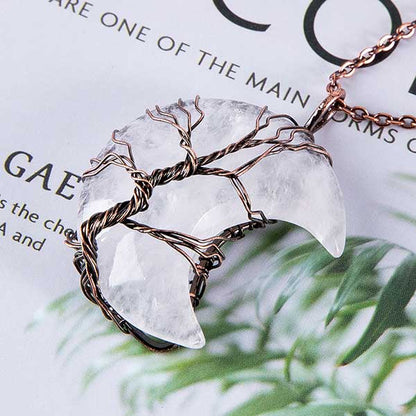 Healer Master Clear Quartz Crystal Necklace