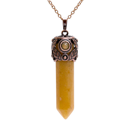 Your Confidence Chalcedony Healing Crystal Necklace