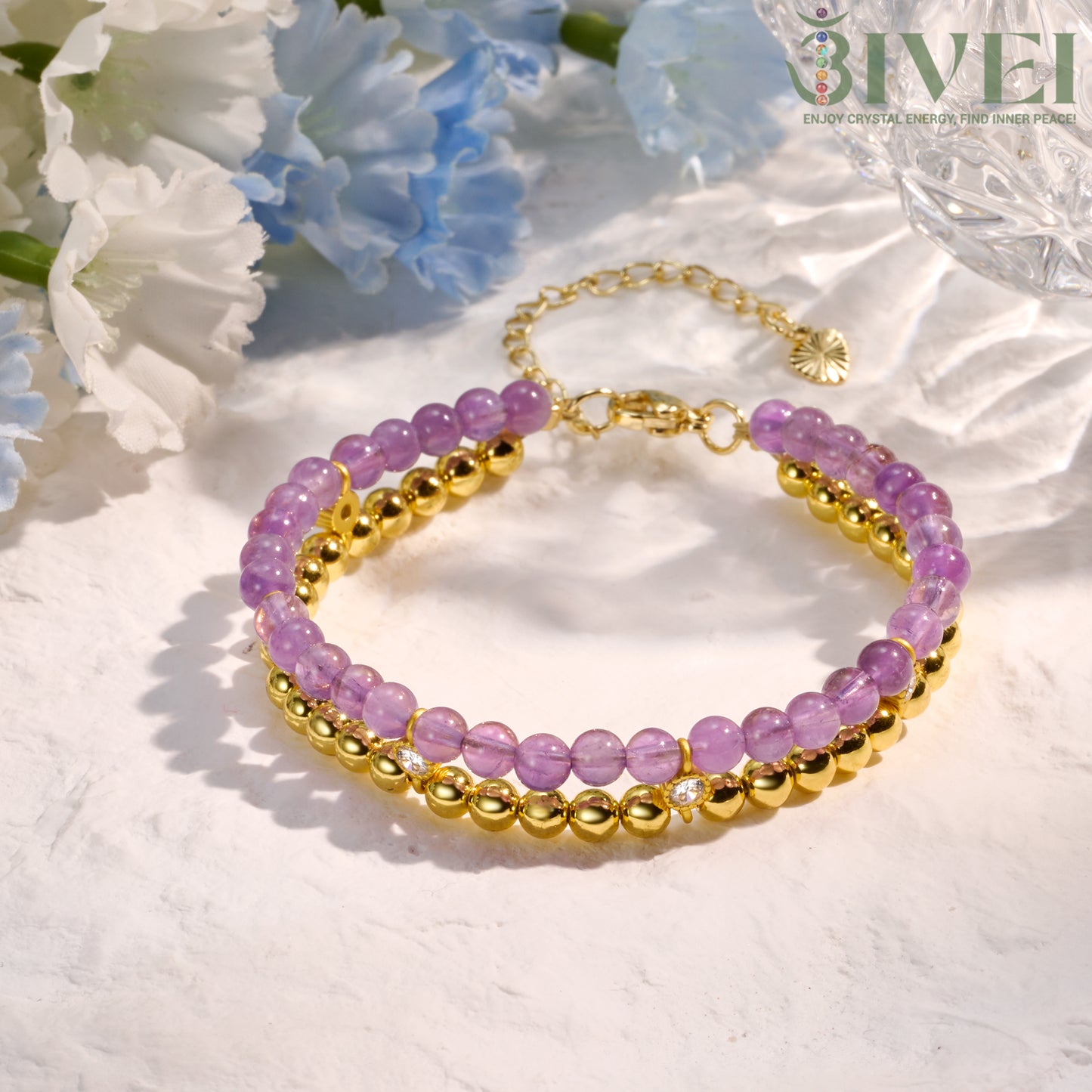 14K Gold-Plated Beaded Ball Bracelets