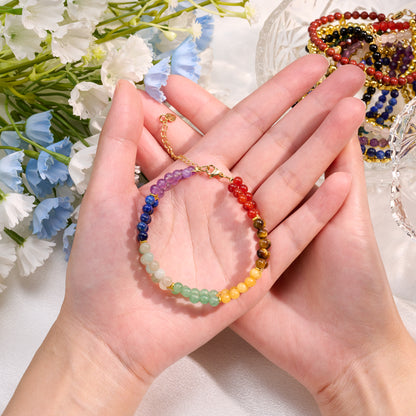 14K Gold-Plated Beaded Ball Bracelets