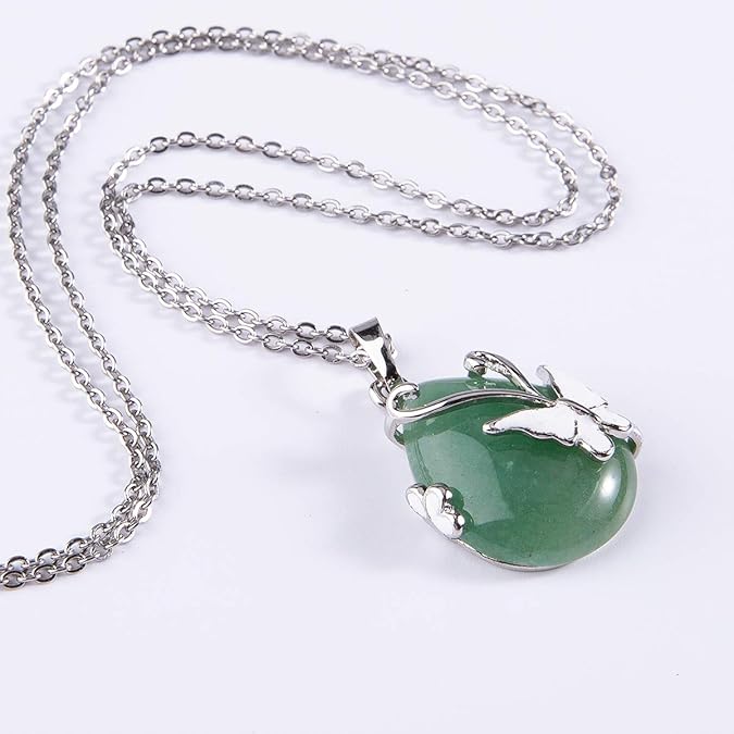 Crystal Butterfly Necklaces for Women