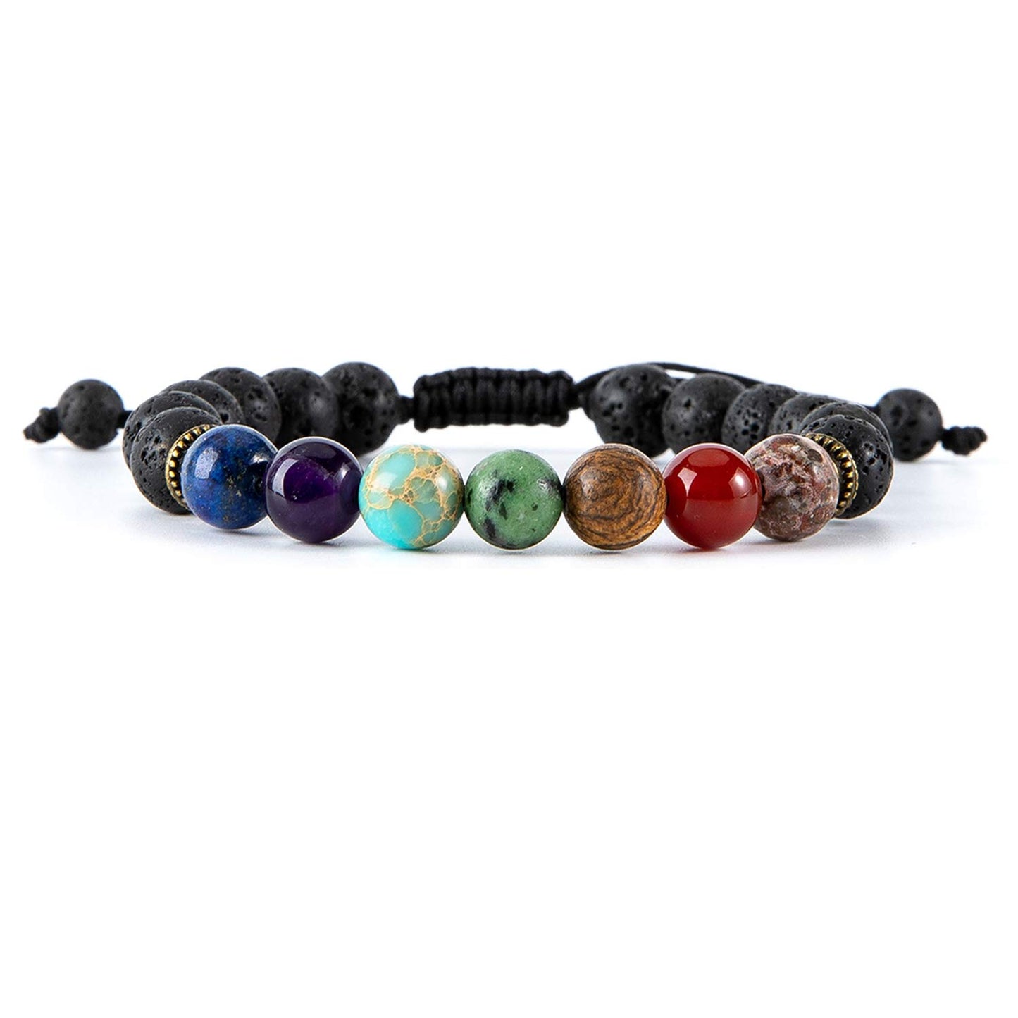 8mm Chakra Meditation Yoga Gemstone Bracelets