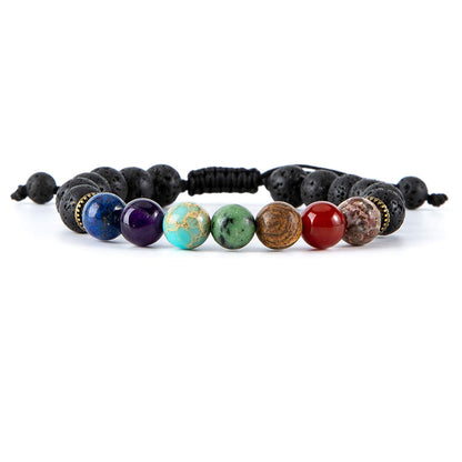 8mm Chakra Meditation Yoga Gemstone Bracelets