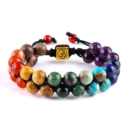 8mm Chakra Meditation Yoga Gemstone Bracelets