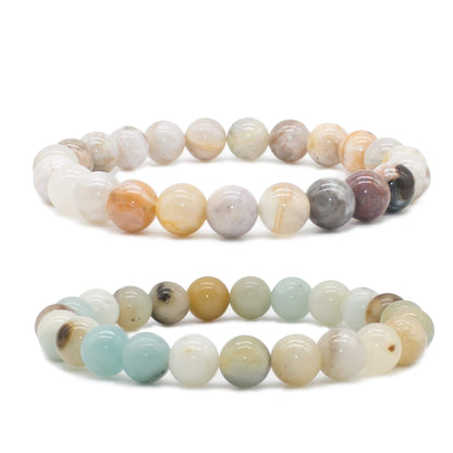 Natural Healing Crystal Bead Bracelet