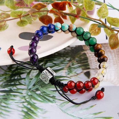 8mm Chakra Meditation Yoga Gemstone Bracelets