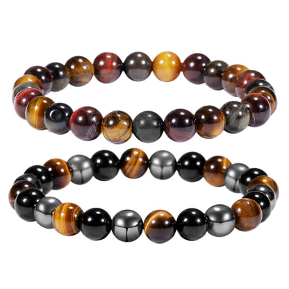 Natural Healing Crystal Bead Bracelet