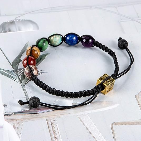 8mm Chakra Meditation Yoga Gemstone Bracelets