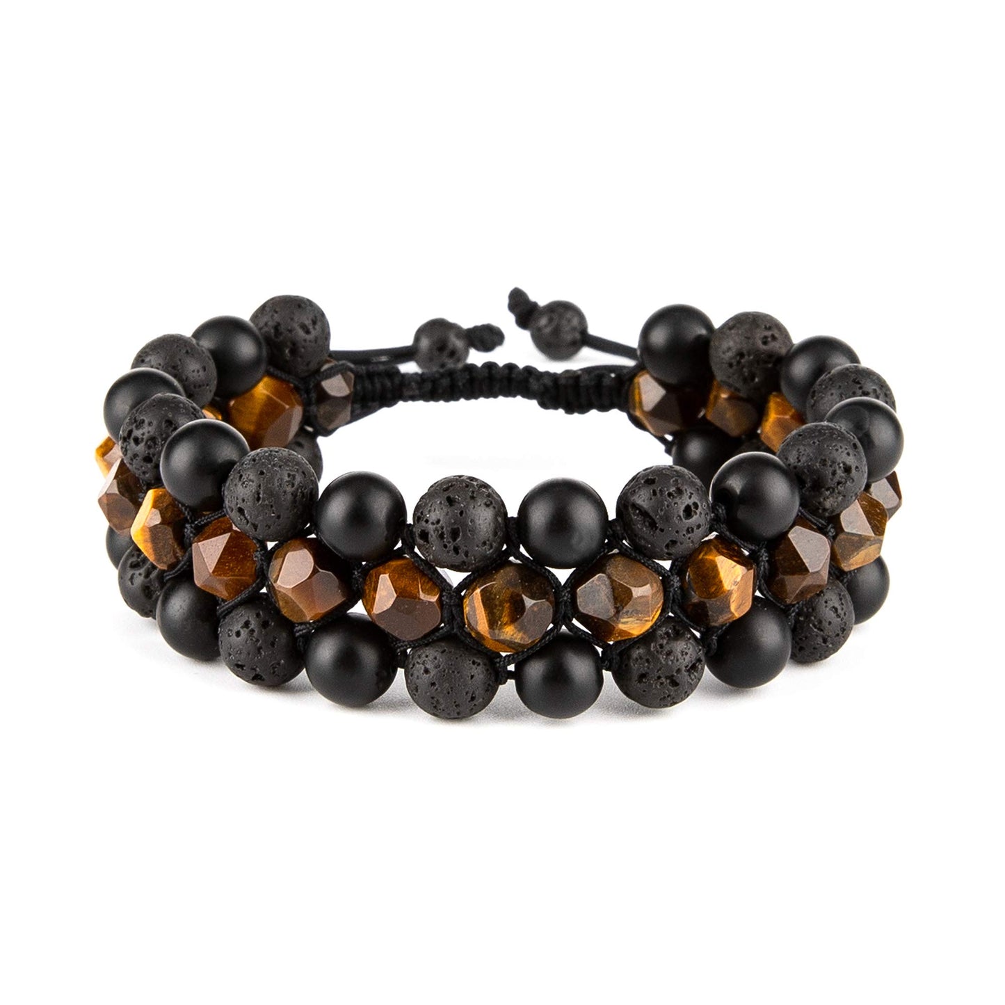 8mm Lava Rock Stone Bracelets for Men