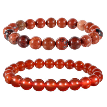 Natural Healing Crystal Bead Bracelet