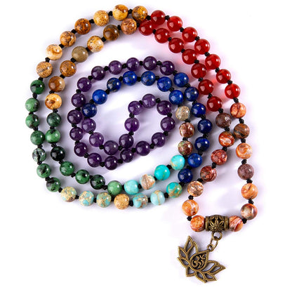 108 Mala Beads Meditation Bracelet