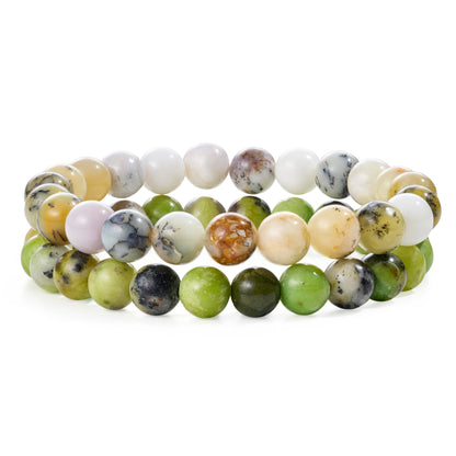 Natural Healing Crystal Bead Bracelet