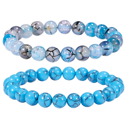 Natural Healing Crystal Bead Bracelet