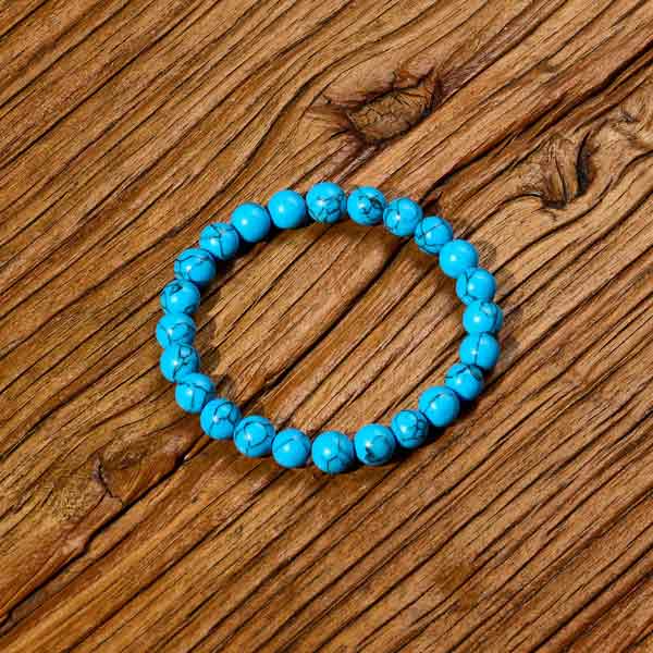 Turquoise crystal bracelet