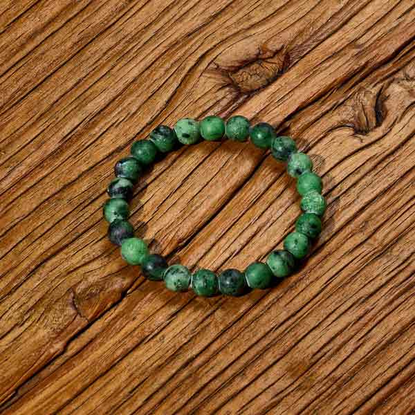 Green Agate healing crystal bracelet